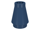 LEGO® los onderdeel Kegel in kleur Donkerblauw 4589