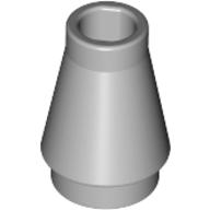 LEGO® los onderdeel Kegel Licht Blauwachtig Grijs 4589