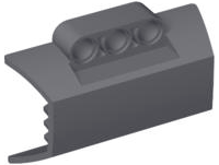 LEGO® Technisch Paneel Donker Blauwachtig Grijs 61069