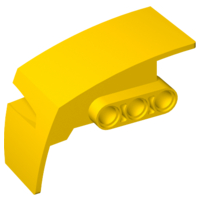 LEGO® los onderdeel Technisch Paneel in kleur Geel 61070