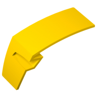 Plaatje in Gallery viewer laden, LEGO® los onderdeel Technisch Paneel in kleur Geel 61071