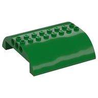 Plaatje in Gallery viewer laden, LEGO® los onderdeel Dakpan Gebogen in kleur Groen 54095