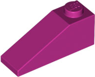 LEGO® los onderdeel Dakpan Algemeen in kleur Magenta 4286