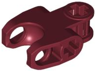 LEGO® los onderdeel Technische Verbinding Donkerrood 60176
