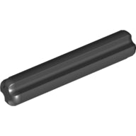 LEGO® los onderdeel Technische As in kleur Zwart 4519