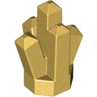 Plaatje in Gallery viewer laden, LEGO® los onderdeel Rots in kleur Metallic Gold 52
