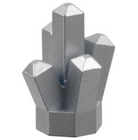 LEGO® los onderdeel Rots in kleur Metallisch Zilver 52