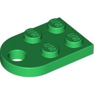 LEGO® los onderdeel Plaat Aangepast in kleur Groen 3176