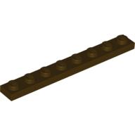LEGO® los onderdeel Plaat Algemeen Donker Bruin 3460