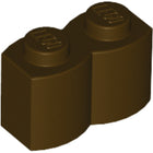 LEGO® los onderdeel Steen Aangepast Donker Bruin 30136