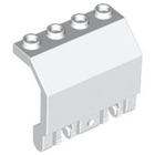 LEGO® los onderdeel Paneel in kleur Wit 44572