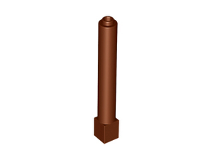 LEGO® los onderdeel Steunpilaar Roodachtig Bruin 43888