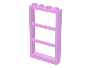 LEGO® los onderdeel Raamkozijn in kleur Fel Roze 57894