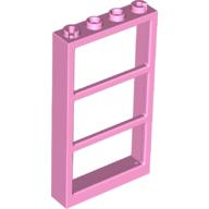 Plaatje in Gallery viewer laden, LEGO® los onderdeel Raamkozijn in kleur Fel Roze 57894