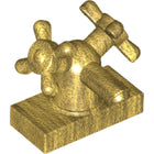 LEGO® los onderdeel Kraan in kleur Parel Goud 6936