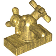 LEGO® los onderdeel Kraan in kleur Parel Goud 6936