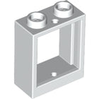 LEGO® los onderdeel Raamkozijn in kleur Wit 60592