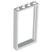 Plaatje in Gallery viewer laden, LEGO® los onderdeel Deurkozijn in kleur Wit 30179