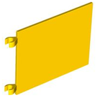 LEGO® los onderdeel Vlag in kleur Geel 2525