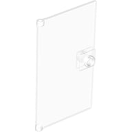 LEGO® los onderdeel Deur in kleur Doorzichtig 60616