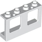 LEGO® los onderdeel Raamkozijn in kleur Wit 61345