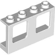 LEGO® los onderdeel Raamkozijn in kleur Wit 61345