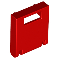 Plaatje in Gallery viewer laden, LEGO® los onderdeel Container in kleur Rood 4346
