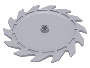 LEGO® los onderdeel Technisch Licht Blauwachtig Grijs 61403