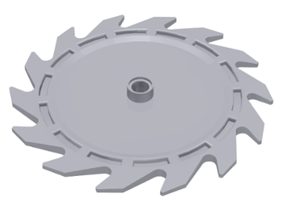 LEGO® los onderdeel Technisch Licht Blauwachtig Grijs 61403