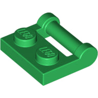 LEGO® los onderdeel Plaat Aangepast in kleur Groen 48336
