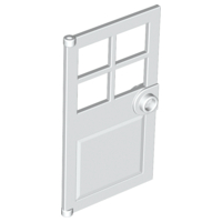 Plaatje in Gallery viewer laden, LEGO® los onderdeel Deur in kleur Wit 60623
