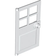 LEGO® los onderdeel Deur in kleur Wit 60623