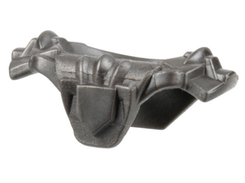 LEGO® los onderdeel Lijf Accessoire Parel Donkergrijs 62408
