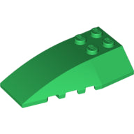 LEGO® los onderdeel Wig in kleur Groen 43712