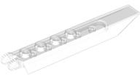LEGO® los onderdeel Scharnier in kleur Doorzichtig 30407