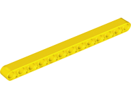 Plaatje in Gallery viewer laden, LEGO® los onderdeel Technische Hefbalk in kleur Geel 41239
