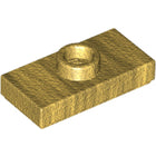 LEGO® los onderdeel Plaat Aangepast Parel Goud 3794b
