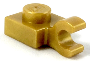 LEGO® los onderdeel Plaat Aangepast Parel Goud 61252