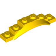 Plaatje in Gallery viewer laden, LEGO® los onderdeel Spatbord in kleur Geel 62361