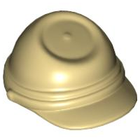 LEGO® los onderdeel Hoofddeksels in kleur Geelbruin 30135