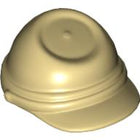 LEGO® los onderdeel Hoofddeksels in kleur Geelbruin 30135