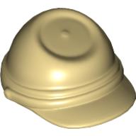 LEGO® los onderdeel Hoofddeksels in kleur Geelbruin 30135