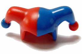 LEGO® los onderdeel Hoofddeksels in kleur Rood 62537pb02