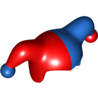 LEGO® los onderdeel Hoofddeksels in kleur Rood 62537pb02