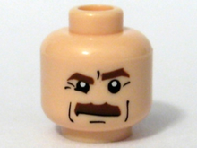 Plaatje in Gallery viewer laden, LEGO® los onderdeel Hoofd in kleur Lichte Noga 3626pb0357