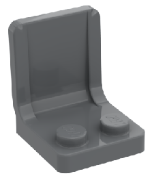 LEGO® los onderdeel Accessoire Donker Blauwachtig Grijs 4079