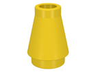 LEGO® los onderdeel Kegel in kleur Geel 4589
