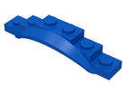LEGO® los onderdeel Spatbord in kleur Blauw 62361