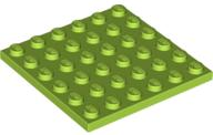 Plaatje in Gallery viewer laden, LEGO® los onderdeel Plaat Algemeen in kleur Limoen 3958