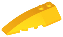 LEGO® los onderdeel Wig in kleur Helder Licht Oranje 41748